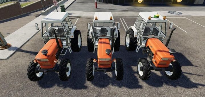Мод трактор Fiat 1300 DT By Gamling v1.0.0.0 Farming Simulator 19