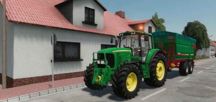 Мод трактор JOHN DEERE 6P V0.9 Farming Simulator 2019