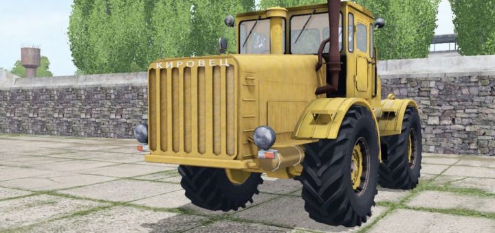 Мод трактор Кировец К-700 выбор окраса v1.0 FS2017