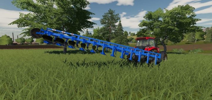 Мод плуг ПЛН 12X35 V1.0 Фермер Симулятор 2019