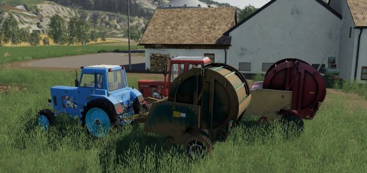 Мод тюкопресс ПРФ-180 V1.0.0.0 Фарминг Симулятор 2019