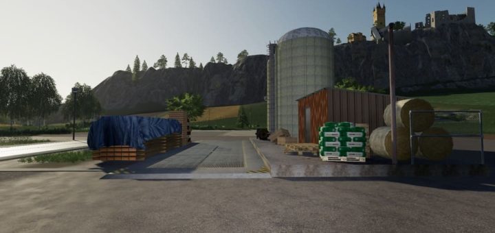 Мод ПУНКТЫ ПРОДАЖИ УРОЖАЯ V1.5 Farming Simulator 19
