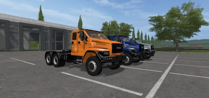 Мод УРАЛ NEXT 6X4 V1.1.1 Фарминг Симулятор 17