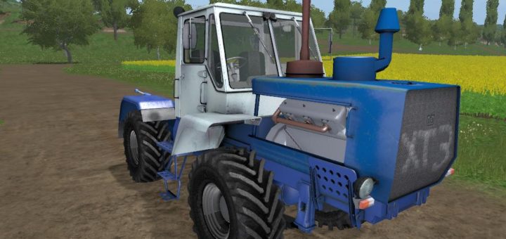 Мод трактор ХТЗ Т-150К V1.0.0.1 Фарминг Симулятор 17