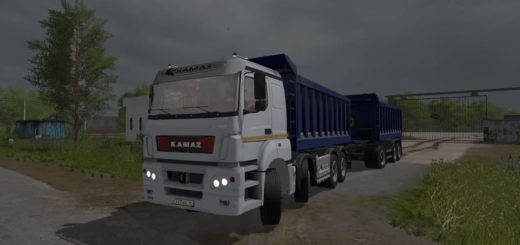 Мод грузовик КАМАЗ-40С V1.1 Фарминг Симулятор 17