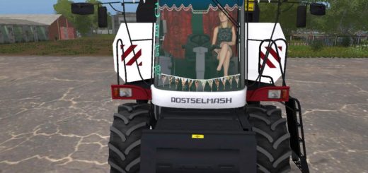 Мод комбайн РОСТСЕЛЬМАШ ВЕКТОР 410 V1.2 Фарминг Симулятор 17