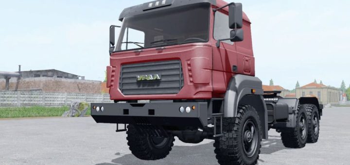 Мод грузовик УРАЛ 44202-3511-82М V2.0 ФС17