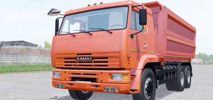 Мод грузовик КАМАЗ-4528 V2.0 Фермер Симулятор 17