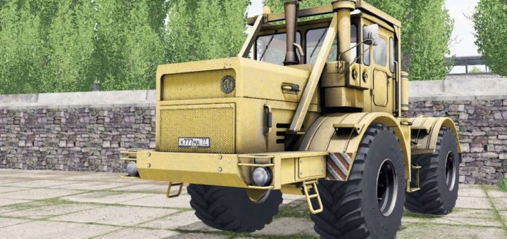 Мод трактор КИРОВЕЦ К-700А МЯГКО - ОРАНЖЕВЫЙ V1.0 ФС17