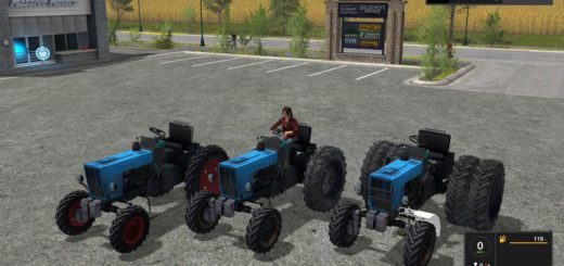 Мод трактор МТЗ 82 БЕЗ КАБИНЫ V 1.0.0.0 FS2017