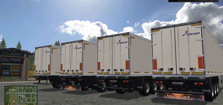 Мод прицеп ТОНАР 9546 ЗОЛОТОЙ КОЛОС V1.4 FS17