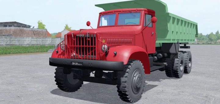 Мод грузовик КРАЗ 222 V1.0 Фарминг Симулятор 17