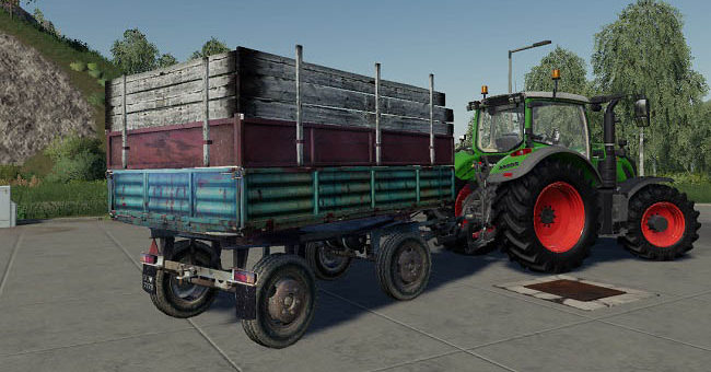 Мод прицеп Autosan D50 v1.0.0.0 Farming Simulator 19