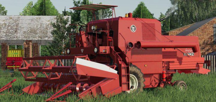 Moд комбайн Bizon Old Style v1.0.0.0 Farming Simulator 2019
