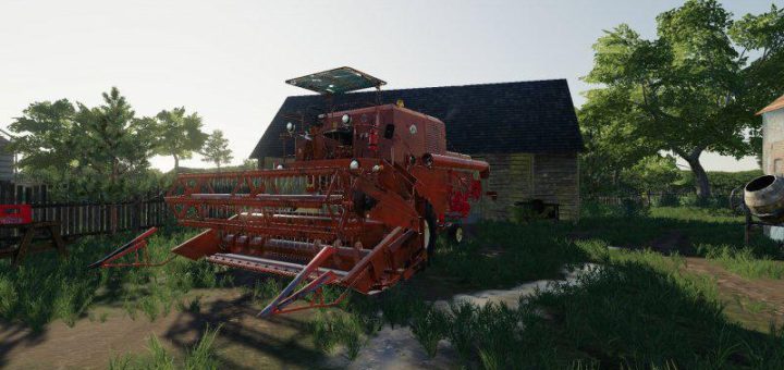 Moд комбайн BIZON Z056 OLD v1.0.0.0 Farming Simulator 2019