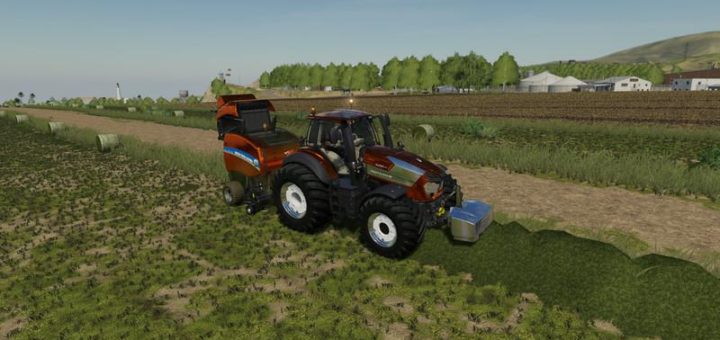 Moд тюкопресс Bobs Roll Belt 150 v1.0.0.0 Farming Simulator 19