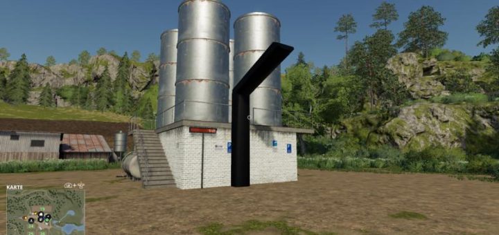 Moд Diesel and pig feed production v1.0.3.0 Farming Simulator 2019