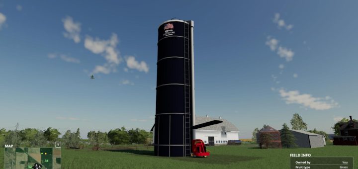 Moд Fermenting Silo v1.0.0.0 Farming Simulator 2019