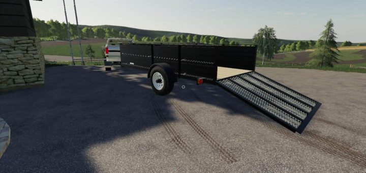 Мод прицеп 1999 Neal Manufacturing Utility trailer v1.0 FS19