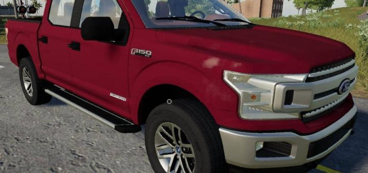 Мод авто 2018 Ford F150 Stock 2.0 Farming Simulator 19