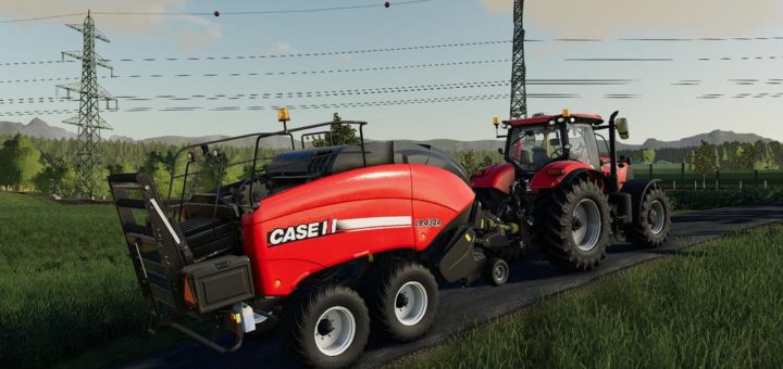 Мод тюкопресс Case IH LB434R v1.0.0.0 Farming Simulator 19