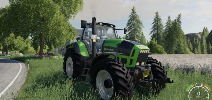 Мод трактор Deutz Agrotron X720 v1.0.0.0 Farming Simulator 19