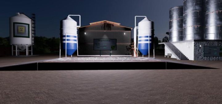 Мод Fertilizer Production v1.0.3.0 Farming Simulator 19