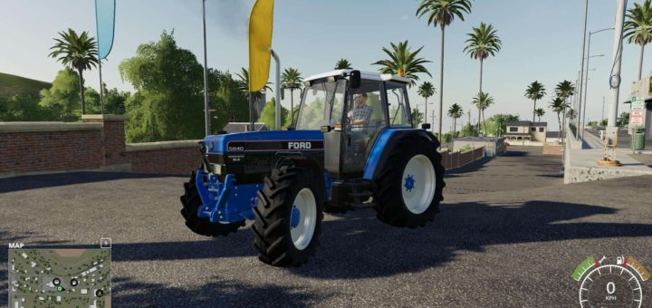 Мод трактор Ford 40er Series v1.3 Farming Simulator 19