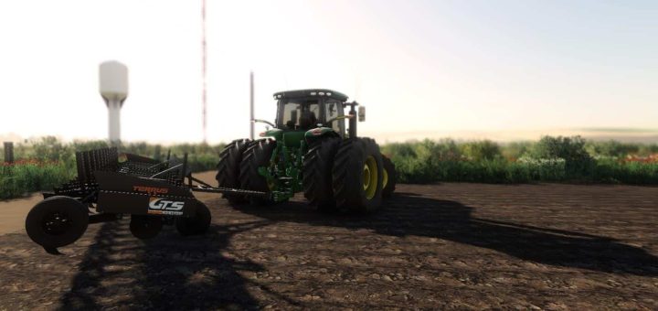 Мод плуг GTS Terrus v1.0.0.0 Farming Simulator 19