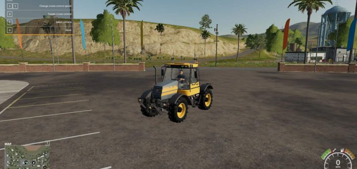 Мод трактор JCB Fastrac 150 v1.0 Farming Simulator 19