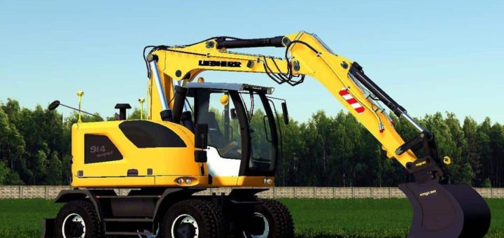 Мод ПАК Liebherr A914C SDM v1.0 Farming Simulator 19