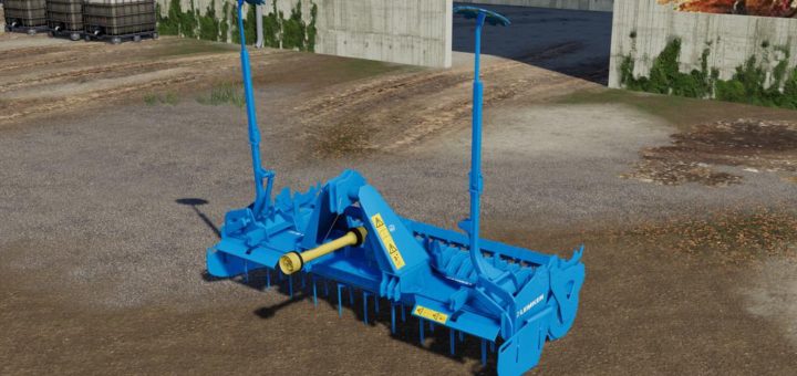 Мод культиватор Lemken Zirkon 10/300 v1.1 FS19