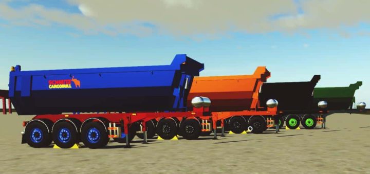 Мод прицеп Schmitz Kipper v1.0 Farming Simulator 2019