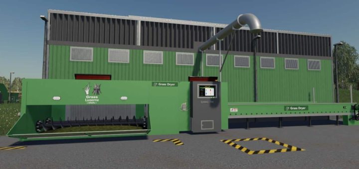 Мод производство System-Tec Grastrocknungsanlage v1.0.0.2 FS19