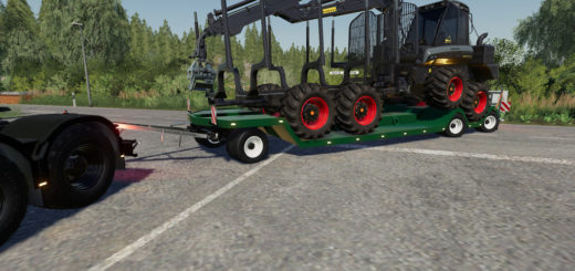 Мод трал HJM SPECIAL LOWLOADER TL38 V1.0.0.0 FS19