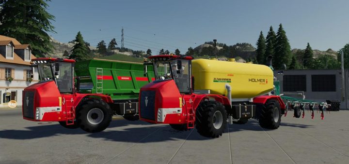 Мод ПАК Holmer Terra Variant 600 v1.0.3.0 Farming Simulator 19