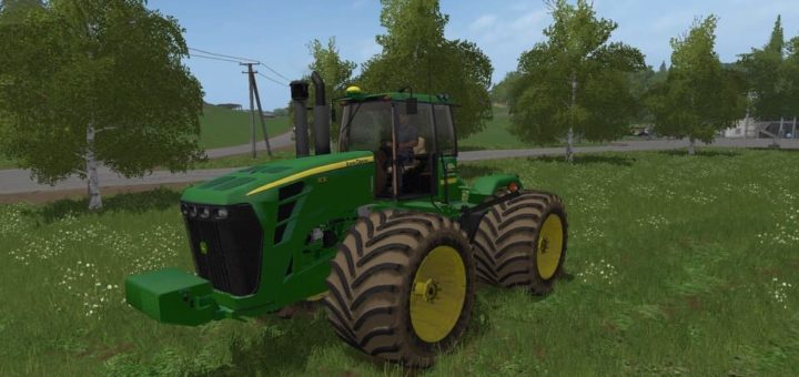 Мод трактор JOHN DEERE 9030 V4.1 Farming Simulator 17