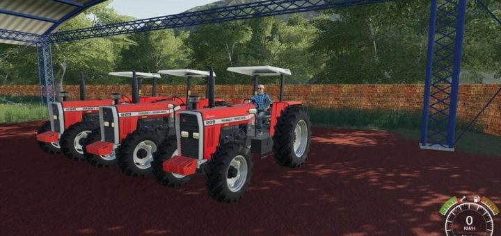 Moд трактор MASSEY FERGSSON SERIES v1.0 Farming Simulator 19