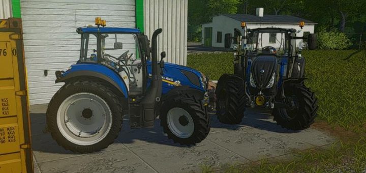 Moд трактор FBM Team New Holland T5 Series v1.0.0.0 FS2019