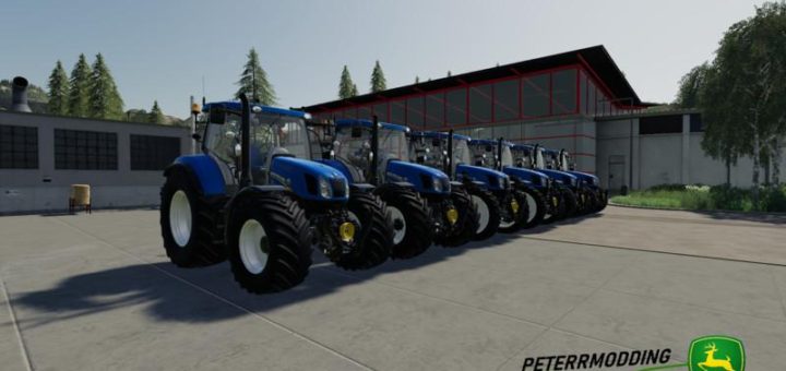 Moд трактор New Holland T6 Autocommand v1.0 FS19