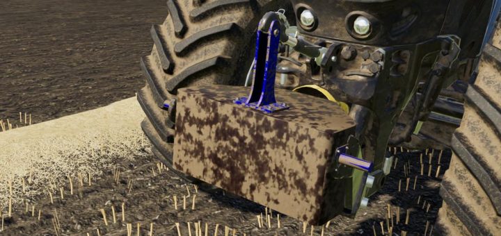 Moд противовес Selfmade 800Kg Weight v1.0.0.0 Farming Simulator 19