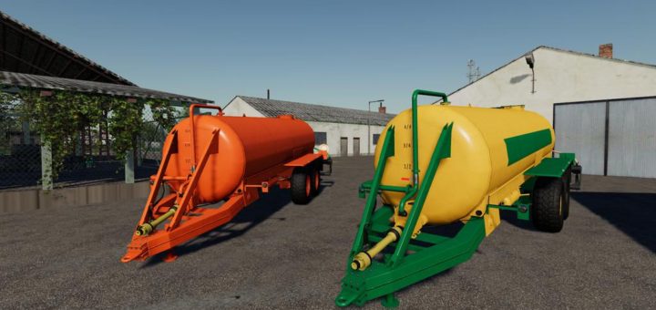Мод прицеп Slurry Tanker 14 with injector v1.1.0.0 FS19