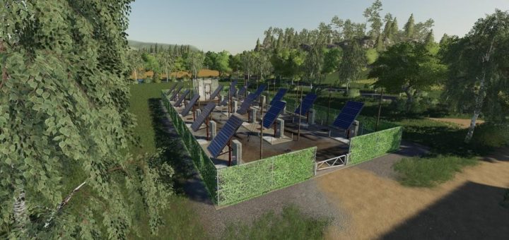 Мод Solar Plant v1.0.0.0 Farming Simulator 2019