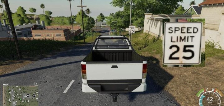 Moд скрипт Speed Radar Pack v1.0.0.0 Farming Simulator 19