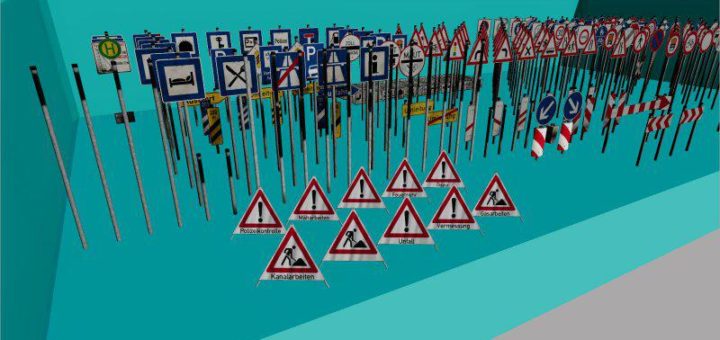 Мод ПАК STRASSENSCHILDERPACK V1.0 Farming Simulator 2019