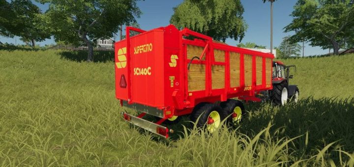 Мод прицеп Supertino SC 140C v1.0 Farming Simulator 2019