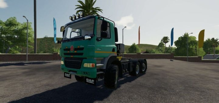 Мод грузовик TATRA PHOENIX 6X6 V1.1.0.0 FS19