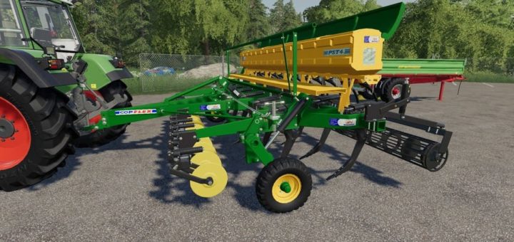 Мод культиватор Tatu PST4 13 V1.0.0.0 Farming Simulator 19