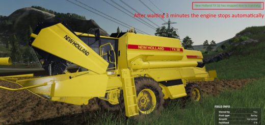 Мод скрипт Waiting Workers v1.0.0.0 Farming Simulator 2019