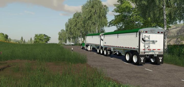 Moд прицеп Wilson Pacesetter Super B v1.0.0.0 Farming Simulator 19